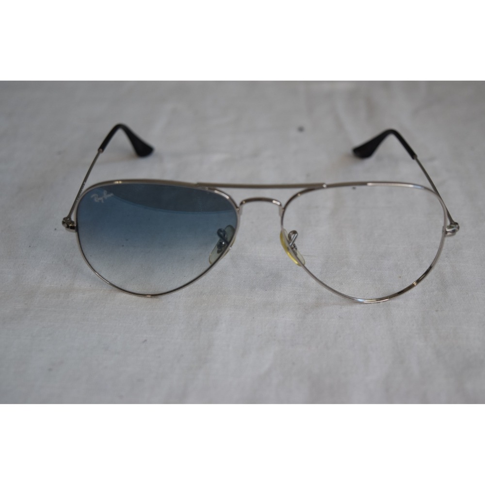 Ray-Ban Aviator RB3025 Large Metal Silver Blue Gradient Unisex Parts Repair